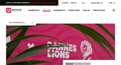 Desktop Screenshot of hubinstitute.com